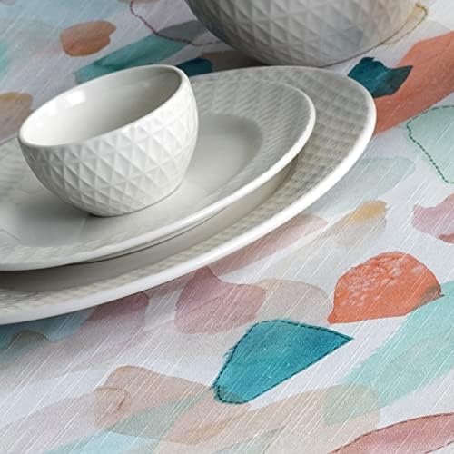 Maison d' Hermine Table Cloth Rectangle Table 100% Cotton 54 x 72 Inches Tablecloth Reusable Decorative for Dining Room, Farmhouse, Home, Party, Festive & Wedding Spring Summer - Summer Picnic