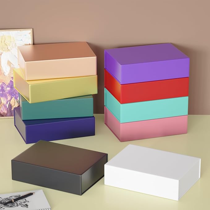 Pink Gift Boxes 11.9" x 8.5" x 3.3" with Magnetic Closure Lid Gift Box for Presents,Bridesmaid Gifts Boxe,Cute Boxes,Birthday Gift Box,Luxury for Gift Packaging, Magnetic Gift Boxe for Wrapping Gifts