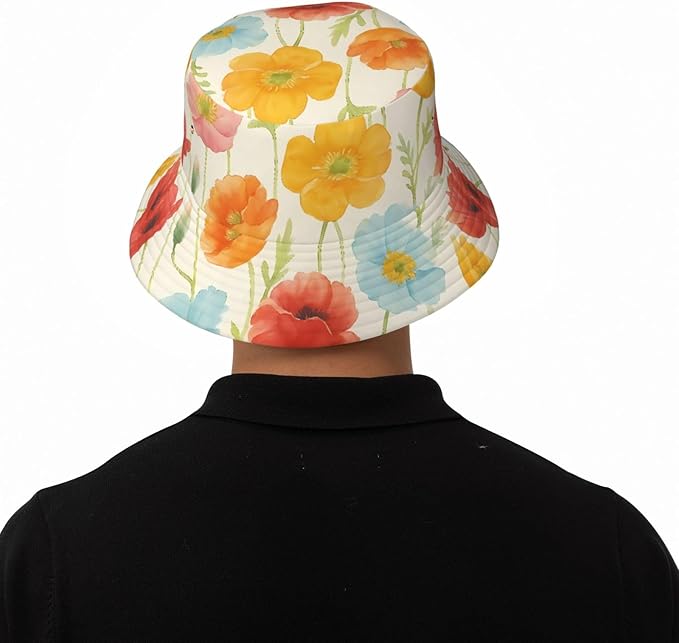 Cute Potted Cactus Bucket Hat Novelty Sun Hats Trendy Fisherman Cap for Men and Women