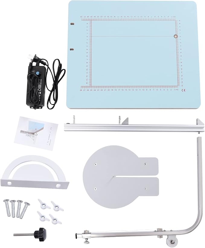 Hot Wire Foam Cutter Table, Electric Styrofoam Cutter Tool for Cutting, Forming and Sculpting Foam Materials, 72W EVA Foam Cutter 100-240V AC