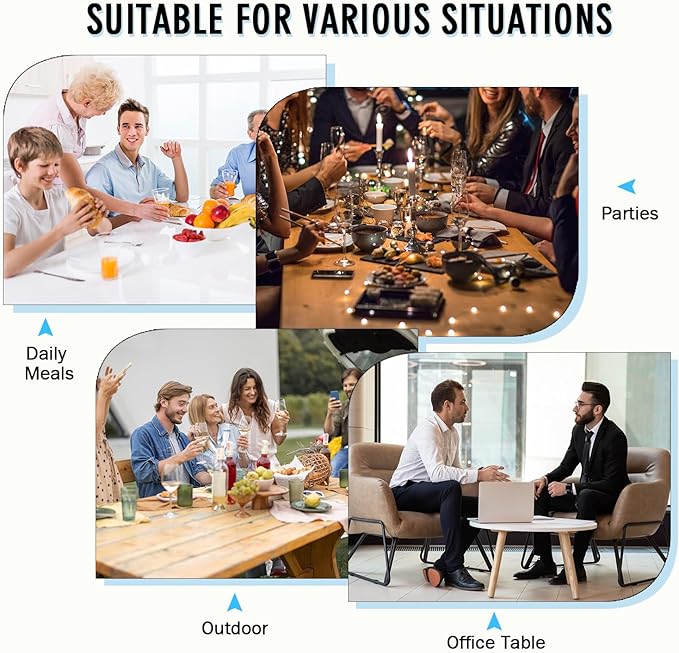 UnivoColors Washed Cowhide Pattern Faux Leather Big Size Placemats Set of 6, Waterproof Easy to Clean Anti-Slip PU Table Mats for Party Decoration19.7″×13.6″,Dark Brown Retro Cowhide Pattern