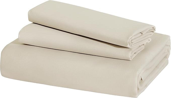 Bedsure Duvet Cover Full Size - Soft Double Brushed Bedding Set for Kids & Adults, Zipper Closure, 3 Pieces, Includes 1 Duvet Cover (80"x90") & 2 Pillow Shams, NO Comforter, Linen