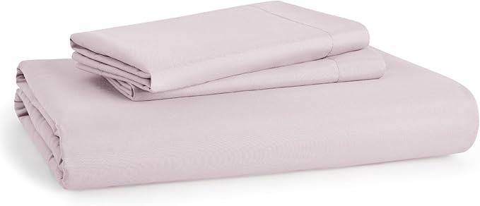 Bedsure Duvet Cover Full Size - Soft Double Brushed Bedding Set for Kids & Adults, Zipper Closure, 3 Pieces, Includes 1 Duvet Cover (80"x90") & 2 Pillow Shams, NO Comforter, Pink Mocha