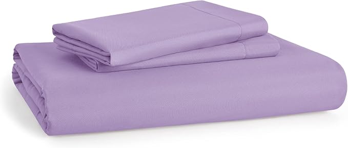 Bedsure Duvet Cover King Size - Soft Double Brushed Bedding Set for Kids & Adults, Zipper Closure, 3 Pieces, Includes 1 Duvet Cover (104"x90") & 2 Pillow Shams, NO Comforter, Orchid Bloom