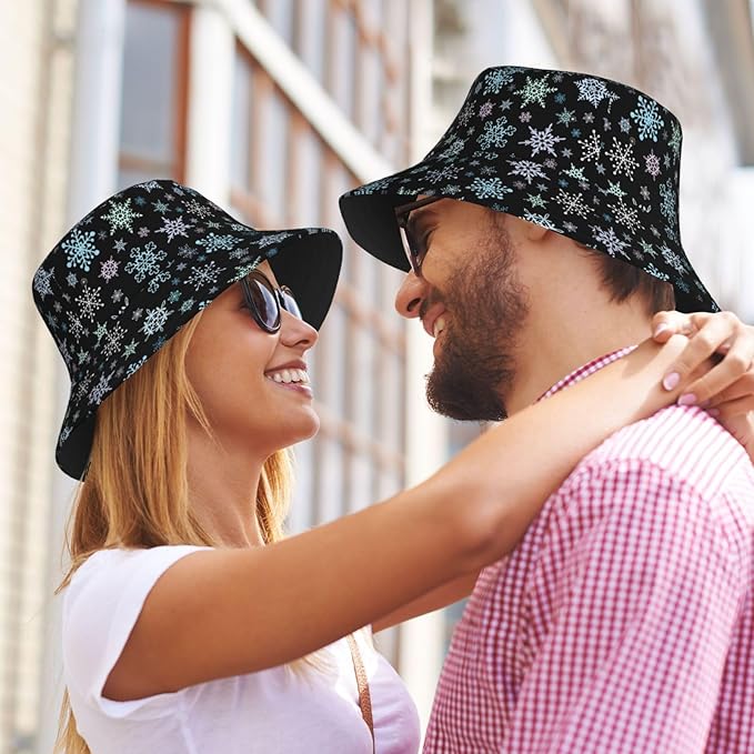 Bucket Hats Fashion Sun Cap Packable Outdoor Fisherman Hat for Women and Men