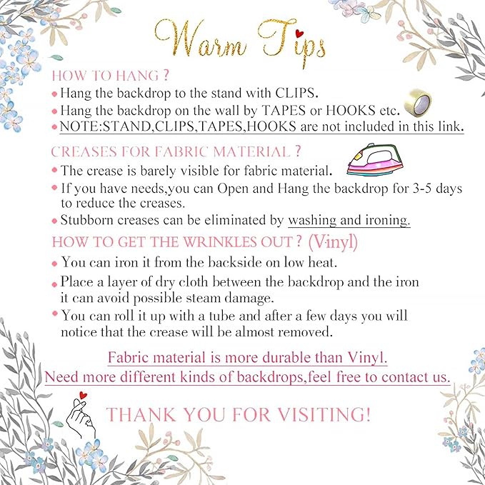 SVBright Cowgirl Birthday Backdrop 8Wx6H Western Rustic Country Wooden Plank Pink Flower Floral Happy Birthday Baby Shower Hat Plant Decorations Photography Background Banner Photo Booth Studio