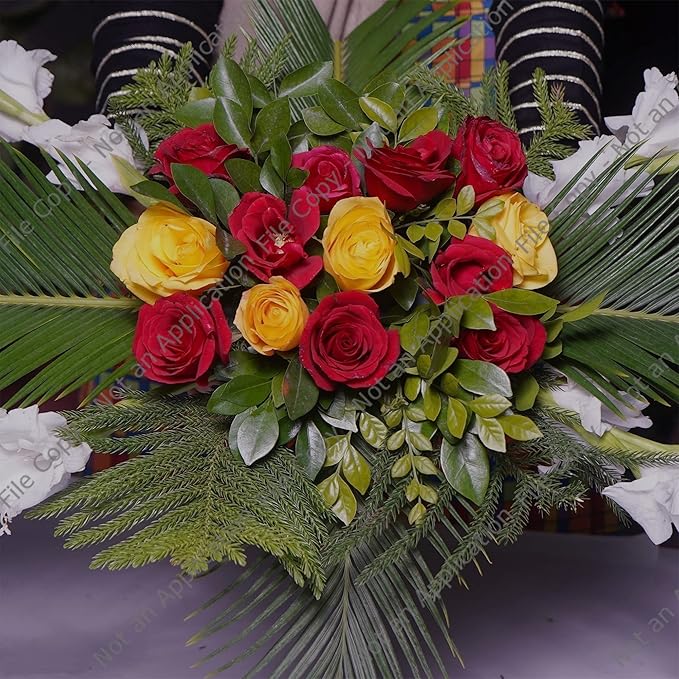 Pack of 8, Dry and Wet Floral Foam Blocks for Fresh and Artificial Flowers, Each (7.8” L x 3.5” W x 2.4” H), for Wedding, Birthdays, Home, Office and Garden Decorations