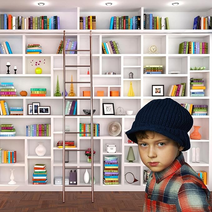 Bookshelf Backdrop Bookcase School Library Photography Background Online Office Conference Background Webcam Zoom Meeting Decoration Backdrop Photo Studio Office Wallpaper Decor 7x5ft