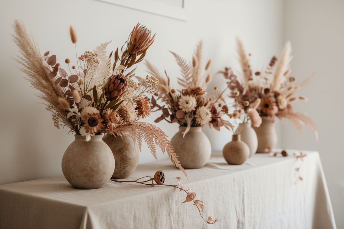 How to Style Dried Florals at Home: A Room-by-Room Guide