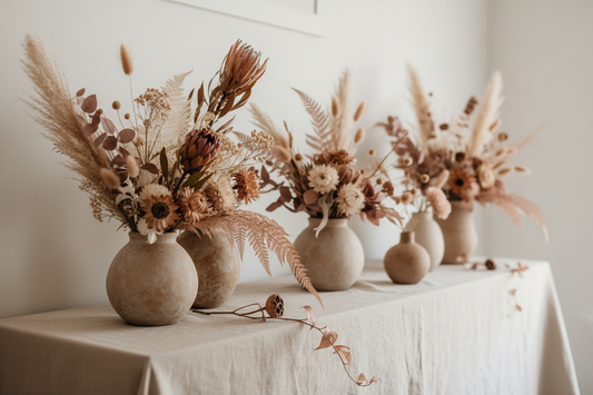 How to Style Dried Florals at Home: A Room-by-Room Guide