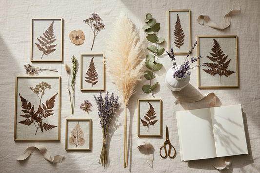 How to Style Your Home with Dried Florals