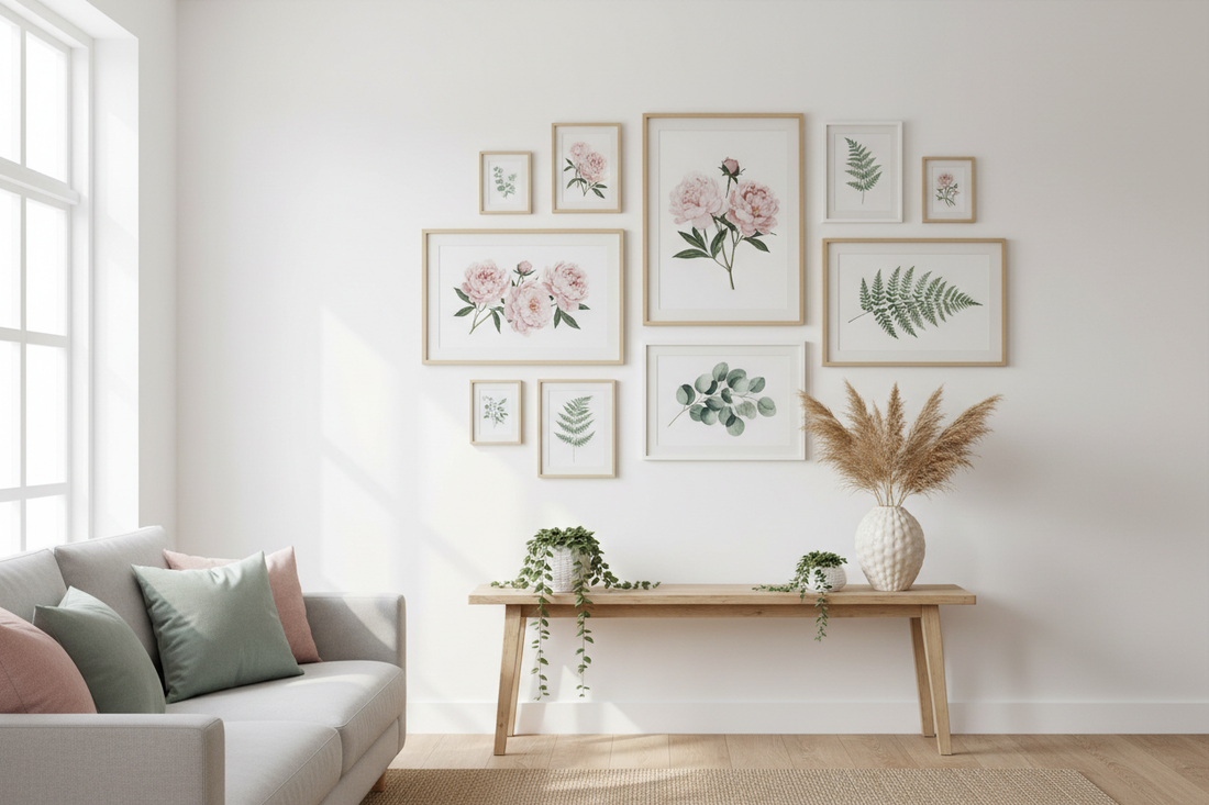 How to Create a Botanical Gallery Wall at Home