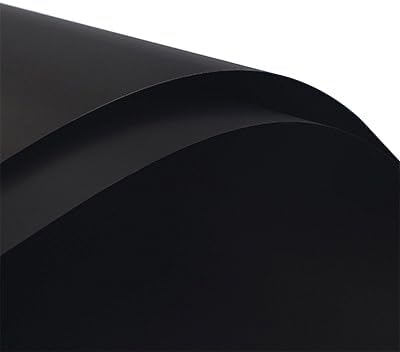 LeZakaa 20 Sheets Flower Wrapping Paper - Waterproof Reversible Floral Bouquet Paper - Black Design for Father's Day, Graduations, Parties, Birthdays, Formal Events