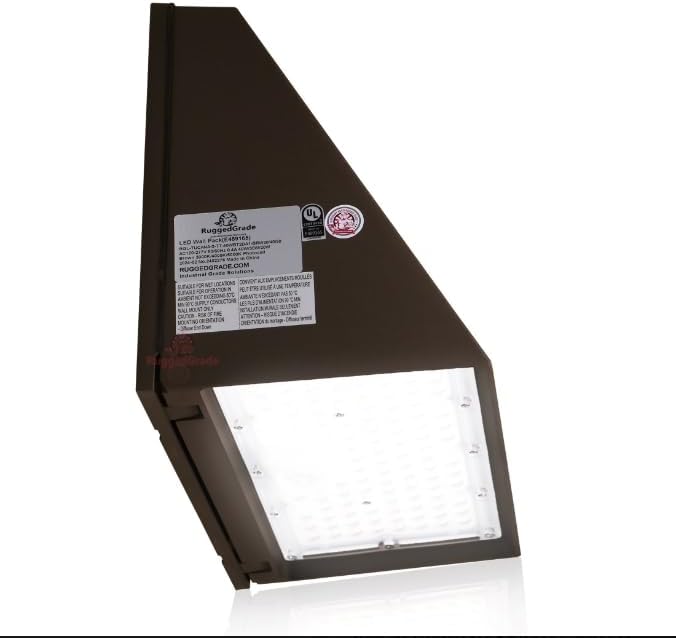 RuggedGrade 40W - Tucana III TunableTech Series - 5,800 Lumens - LED Wall Pack Light with Photocell - Color Selectable 3000K/4000K/5000K - Outdoor LED Light - DLC 5.1 Premium