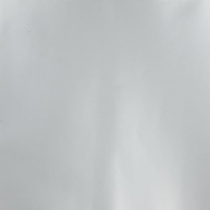 JAM Paper Gift Wrap - Matte Wrapping Paper - 26.3 Sq Ft (17 in x 18 Ft) - Matte Silver Foil - Roll Sold Individually
