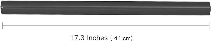 RUSPEPA Matte Black Wrapping Paper - Solid Color Matte Gift Wrapping Paper Roll Perfect for Wedding, Birthday for Men, Christmas, Baby Shower, Graduation Gift, Father's Day Gifts - 17 Inch X 16.5 Feet