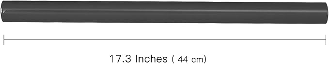 RUSPEPA Black Wrapping Paper - Solid Color Matte Gift Wrapping Paper Roll Perfect for Wedding, Birthday for Men, Christmas, Baby Shower, Graduation Gifts, Father's Day Gifts - 17 Inches X 32.8 Feet