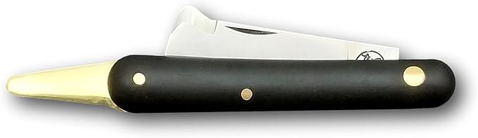 DUE BUOI Grafting Knife Bark Lifter 202 SU.SI. SP OT - BÖHLER N690 CARBON STAINLESS STEEL BLADE - (Professional NOT an EDC Knife)