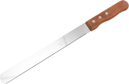Florist Professional Knife Floral Foam Knife Foam Cutter Stainless Steel Flower Mud Cutting Tool with Wooden Handle Florist Accessory Cutter