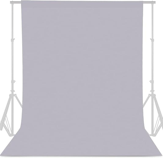 GFCC Gray Photo Backdrop - 10FTx10FT Grey Background for Photography Photo Booth Backdrop for Photoshoot Video Recording Background Screen Parties Curtain