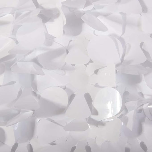 Anderson's White Vinyl Floral Sheeting, 36 inch x 15 feet, Rain-Proof, Flame-Retardant, Easy to Use, Perfect for Parade Floats, Weddings, Parties, Proms, Homecoming, Photo Backdrops, Tables and More