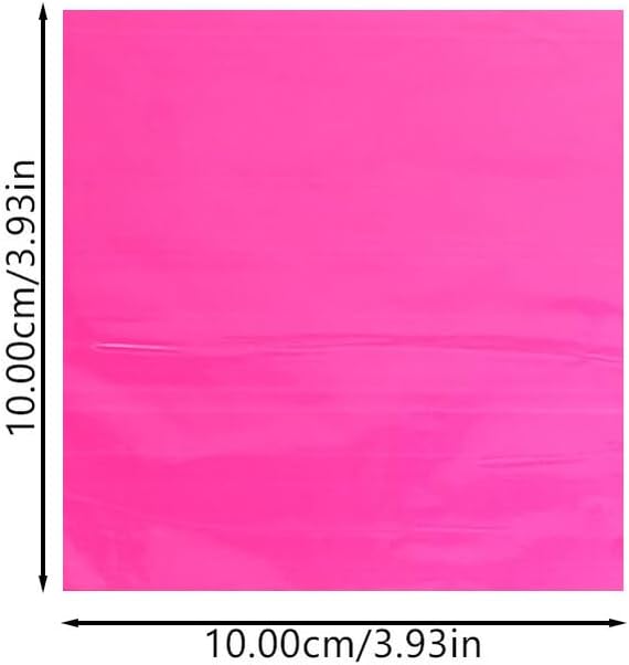 Zerodeko 84 Sheets Colored Cellophane Sheets Multi-color Transparent Wrapping Paper for DIY Crafts Candy Packaging Handmade Creative Use Colors