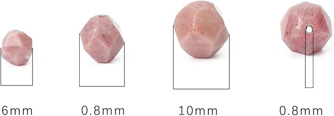Faceted Natural Red Wood Marble Stone Round Beads 10mm 36cm/Strand for Jewelry Making