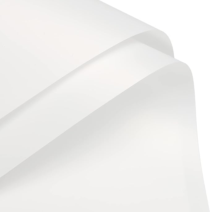 MECCANIXITY 20 Pcs Flower Wrapping Paper Pure White 22.8"x22.8" Waterproof for Florist Bouquet Supplies, DIY Crafts, Gift/Gift Box Packaging