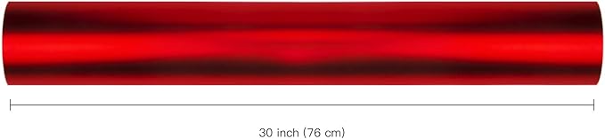 RUSPEPA Red Metallic Wrapping Paper - Solid Color Matte Gift Wrap Paper Jumbo Roll Perfect for Valentine's Day Gifts, Wedding, Birthday, Christmas, Baby Shower, Anniversaries - 30 Inches x 100 Feet