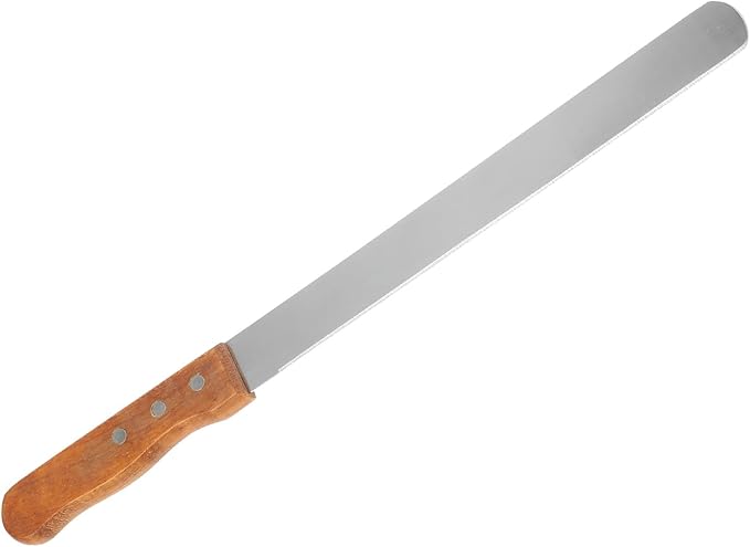 Florist Professional Knife Floral Foam Knife Foam Cutter Stainless Steel Flower Mud Cutting Tool with Wooden Handle Florist Accessory Cutter