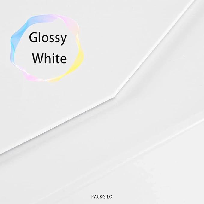 White Extra Large Gift Box with Lid 4 Pcs 16.5 x 13 x 5.3 Inches, Gift Box large White Gift Boxes for Presents Clothes Robe Wedding Dress Sweater,Reusable Foldable Bridesmaid Proposal Box（Glossy）