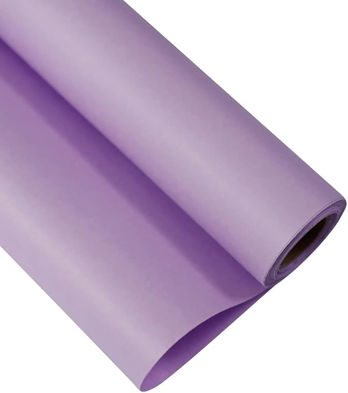 FWSA WRAPS Flower Wrapping Paper Bouquet Purple Waterproof Korean Style Fresh Flowers Bouquet Wrap Gift Packaging Florist Supplies Multi Colors (Color 6 (Purple))