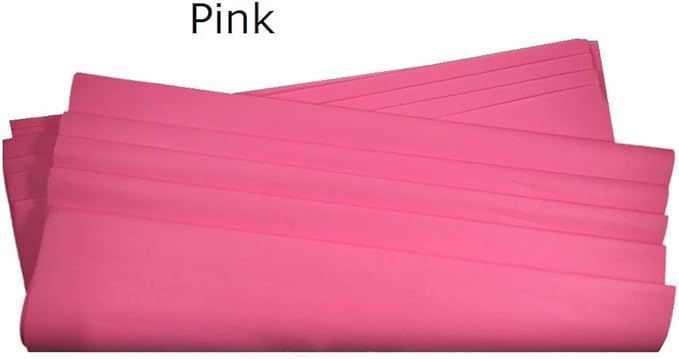 Ocean Tides 500 Sheets (14 x 20 Inches) Christmas Wrapping Paper – Gift Wrapping Tissue Paper Bulk for Crafts, Birthdays, & Holidays – Colored Tissue Papers for Gift Bags & Decorations, Pink