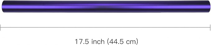 RUSPEPA Dark Purple Wrapping Paper - Solid Color Matte Metallic Foil Gift Wrap Paper Roll Perfect for Wedding, Birthday, Christmas, Baby Shower - 17 Inches X 32.8 Feet