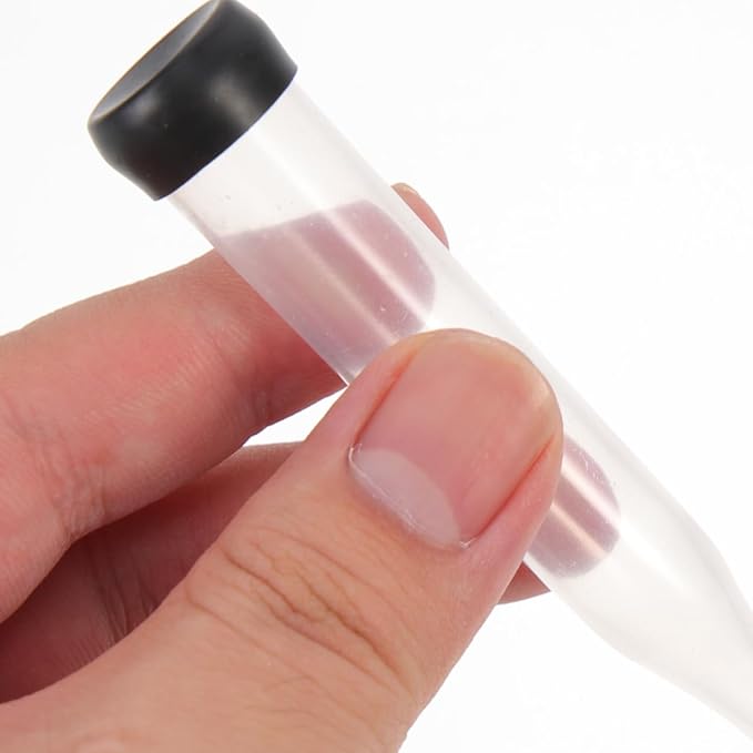 50pcs Transparent Plastic Flower Water Tubes for Fresh Flower Nutrition Floral Water Retention Tubes Florist Supplies for Home Craft