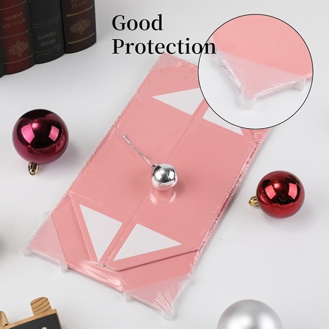 1 Pcs 6x6x3 Inch Pink Magnetic Gift Box Small Magnetic Box with Crinkle Paper Pink Small Gift Box with Shredded Paper Luxury Gift Boxes with Lids for Presents