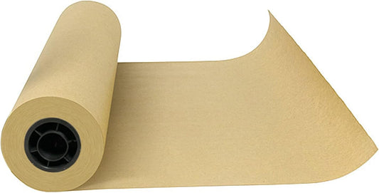 Kraft Paper Roll 12" x 98ft, Brown Craft Paper 80GMS for Gift Package/Bouquet Flower Wrapping/Kids Arts Drawing/Bulletin Board/DIY/Box Moving Filler/Shipping Supplies/Table Cover, Unwaxed & Uncoated