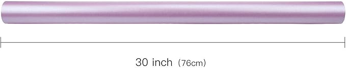RUSPEPA Purple Matte Wrapping Paper - 81.5 Sq Ft - Solid Color Pearly - Lustre Paper Perfect for Wedding,Birthday,Christmas,Baby Shower - 30 inches x 32.8 feet