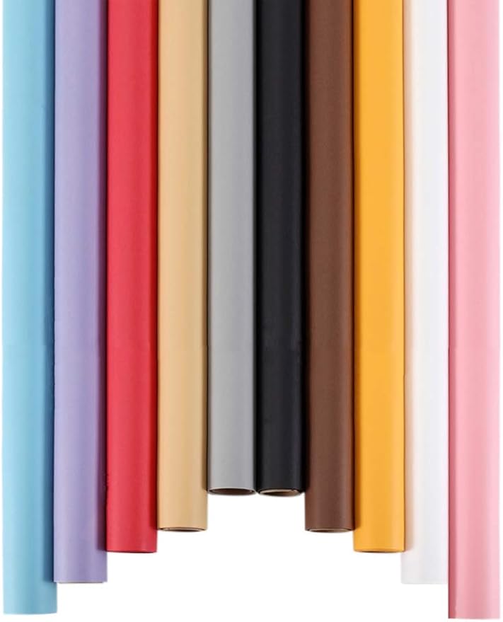 Huamei Seamless Photography Background Paper, Photo Backdrop Paper 8.9 x 36 Feet / 2.72 x 11 Meters 272133 (Ivorine)