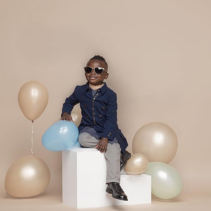Kate Seamless Paper Backdrop Beige Cream Paper Backdrop for Photoshoot (86''x32.8' Ivorine)