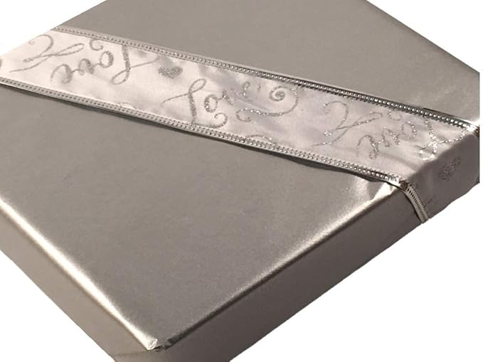 Ocean Tides 500 Sheets (14 x 20 Inches) Christmas Wrapping Paper – Gift Wrapping Tissue Paper Bulk for Crafts, Birthdays, & Holidays – Colored Tissue Papers for Gift Bags & Decorations, Silver