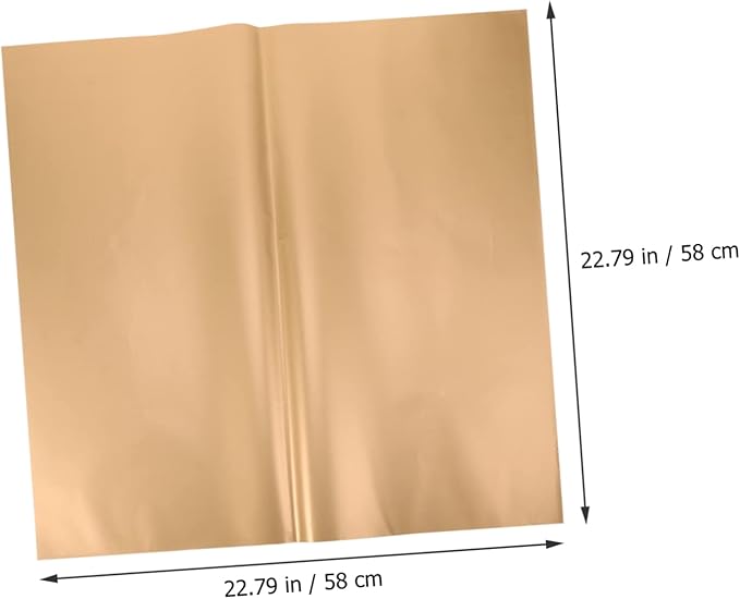 Abaodam 20Pcs Double-sided Flower Wrapping Paper Bouquet Packaging Paper for Wedding Birthday Craft DIY Floral Wrap Red and Gold