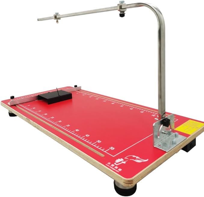 Hot Wire Foam Cutter 30.7x15 In Professional Heat Cutting Machine Foam Sponge Cutting Tool for Styrofoam Sponge EPE Ribbon KT Board Adjustable Angle and Temperature 110V 36W