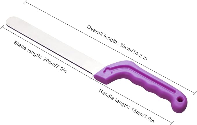 14.2" Grade Floral Foam Knife, Florist Professional Cutting Knife for Flower Foam Block, Foam Cutter to Cut Flower Foam Blocks to Shape, Cake Fruit Knife