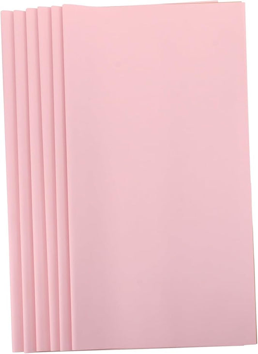 VALICLUD 20Pcs Double-sided Wrapping Paper Floral Bouquet Packing Paper with Korean Pink and Metallic Hues for Flower Packaging Wrap Wedding Birthday DIY Party Decorations