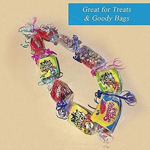 JOYIT 220 ft Clear Cellophane Wrap Roll (35 in x 220 ft) - 3 Mil Thickness Cellophane Roll, Cellophane Bags Large, Clear Wrapping Paper for Flower Gift Baskets Wrap (35" fold into 17.5")