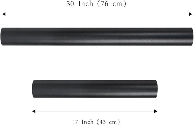 LaRibbons Black Wrapping Paper, Mini Roll-17 Inch x 33 Feet, Solid Color Pearly-Lustre Christmas Gift Wrap Paper Rolls, Perfect for Holiday, Wedding, Valentine's Day, Birthday