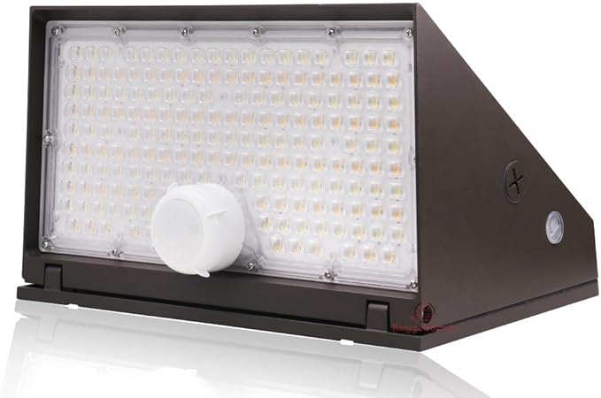 RuggedGrade 120W - Tucana III TunableTech Series - 17,200 Lumens - LED Wall Pack Light with Photocell & Motion Sensor - Color Selectable 3000K/4000K/5000K - Outdoor LED Light - DLC 5.1 Premium
