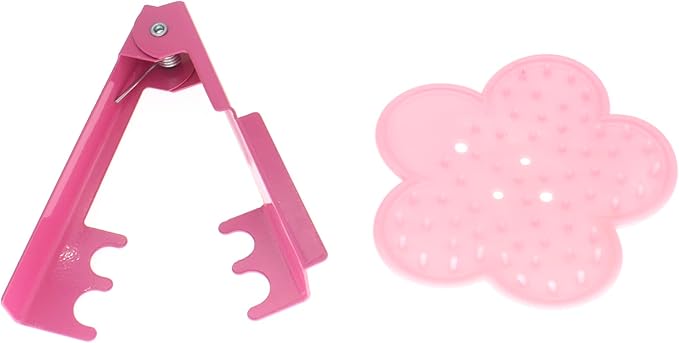 1 Set Rose Stem Leaf Thorn Stripper Stripping Tool Thorn Remove (Pink)