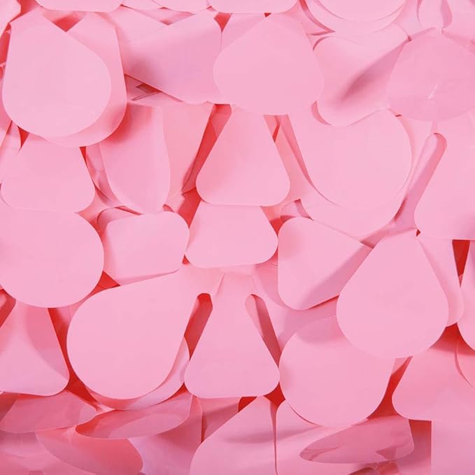 Anderson's Pink Vinyl Floral Sheeting,15 Ft. Parade Float Decoration for Trailers, Parties, Weddings, Proms, Photo Backdrops & Events – Durable Fringe Garland for Indoor/Outdoor Use